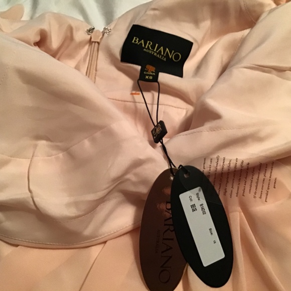 Bariano Graze - Full Dancer Peach Maxi Dress XS - Picture 6 of 7